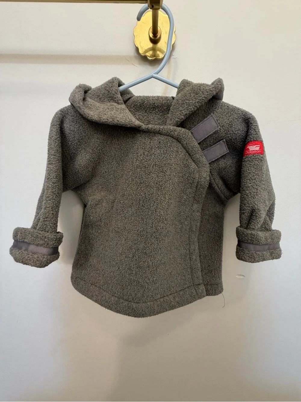 Widgeon, Cozy Hooded Puffer Jacket for Baby - Gray